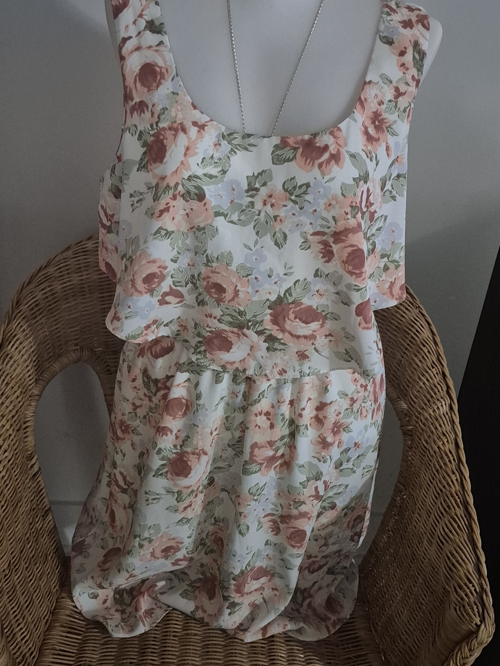 Guess Floral Ruffle Dress